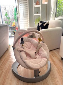 Nuna Leaf Baby Swing (pink)