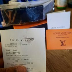 Louie Vuitton Belt