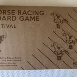 Horse Racing Board Game (Festival) Brand New And Factory Sealed .