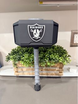 Las Vegas raiders Thor hammer