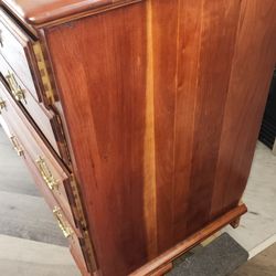 Solid Cherry Wood Antigue Dresser