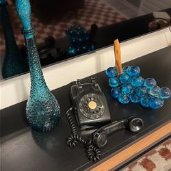 Antiques - Genie Bottle - Grapes- Phone 