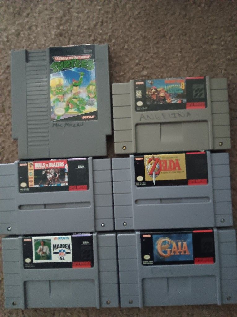 Super Nintendo Game Bundle 1 NES