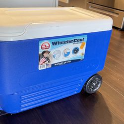 Cooler with wheels - 38 quarts