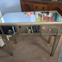 Mirrored Accent Table