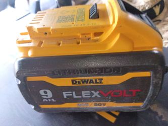 DeWalt flexvolt 60v 9.0 battery