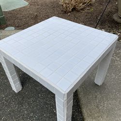 Tiled Side Table