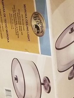 Dark brown / bronze Light fixture