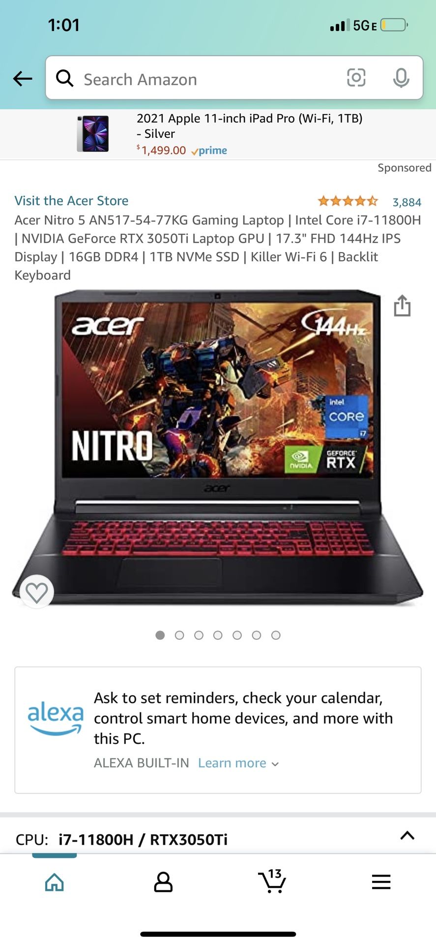 Acer Gaming Laptop