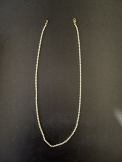 Gold Chain- Tennis- 20in