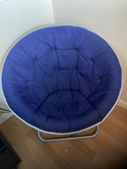 Saucer chair (Blue) GREAT CONDITION