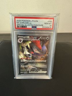 N’s Zoroark Psa 10 - FS/FT - Pokemon Slab