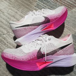 Men's 10.5 -Nike ZoomX Vaporfly Next% 3 Running Vivid Purple Limited DV4129-104