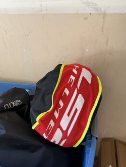 LS2 Assault Motorcycle Helmet, Drop Down Sun Shade. Size Large