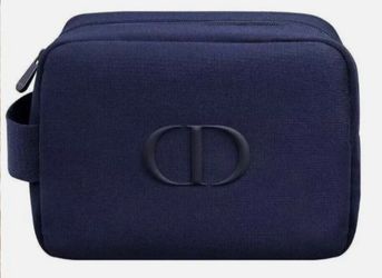 Dior Beauty Embossed-Logo Large Cosmetic- Makeup/Toiletry Bag