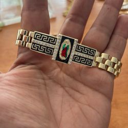 Virgin Guadalupe Gold Plated 