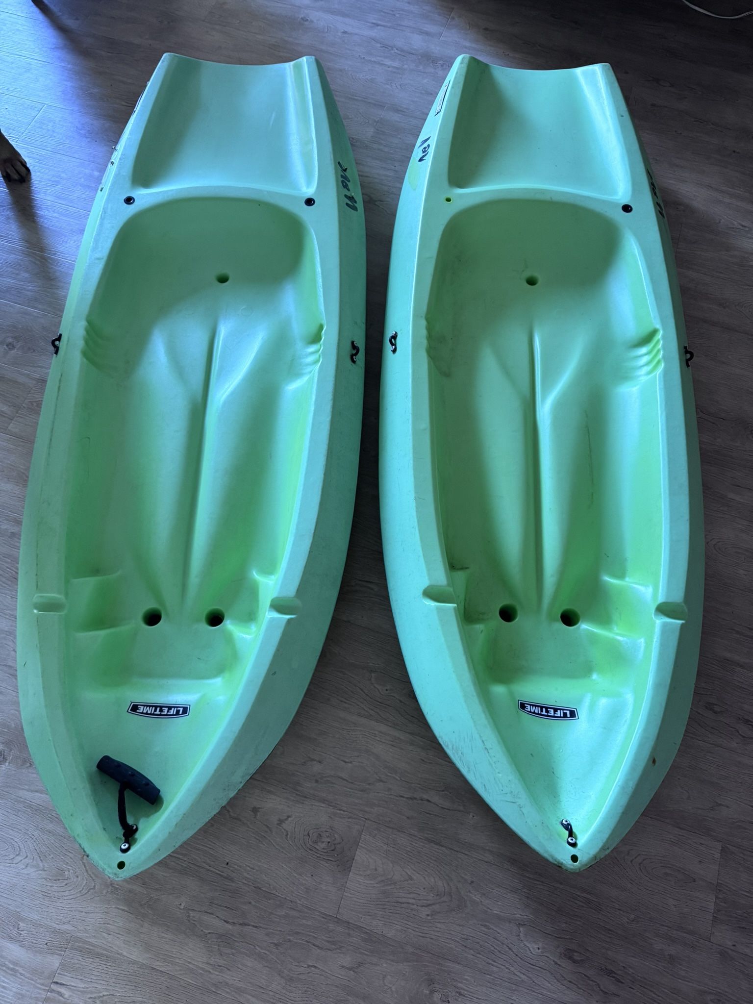 Youth kayaks