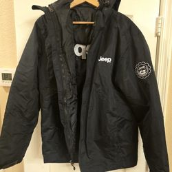 New. Winter Jacket w/ Fleece Insert Men's L 