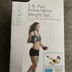 2lb pair of ankle/wrist weights