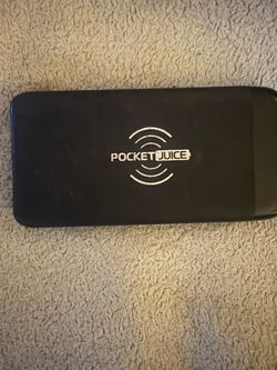 Pocket juice wireless portable charger
