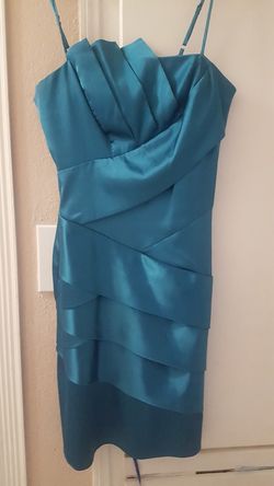 Turquoise dress