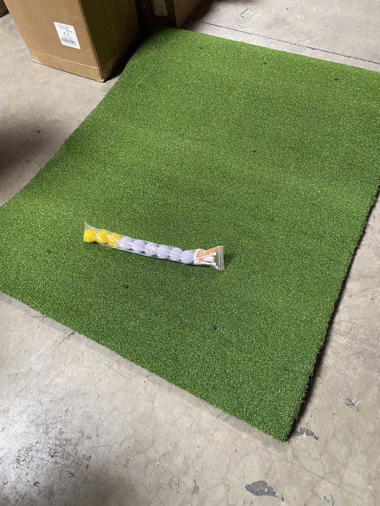 Bltend Golf Mat: 5x4ft Heavy-Duty Golf Hitting Mats Practice Outdoor/Indoor, Elite Dense Artificial Turf Matt Training Aid for Backyard/Garage