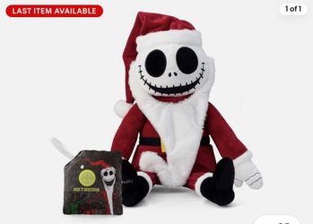 Scentsy buddy Jack Skellington Santa Claus