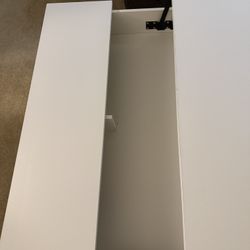 White Storage Coffee Table.