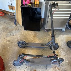 Electric Scooters W Extra Tires