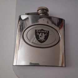 Stainless Steel Raiders Flask