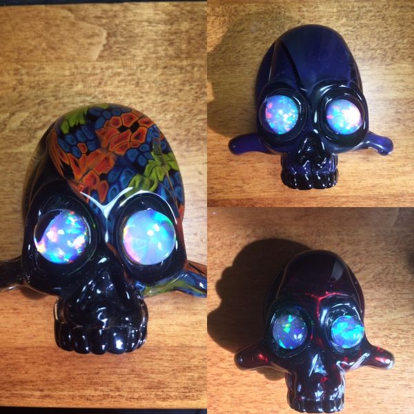 Akm Glass Skull Pendant For In Huntington Beach Ca Offerup Akm Glass Skull Pendant