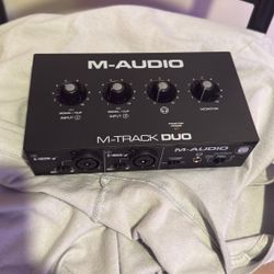 M-Audio M-Track Duo USB Audio Interface