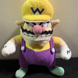 Nintendo Super Mario All Star Collection 10” Wario Little Buddy Stuffed Plush