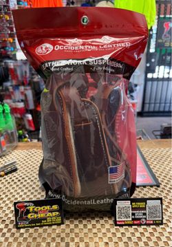 OCCIDENTAL LEATHER Leather Work Suspenders