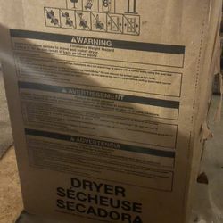 New In The Box Dryer Whirlpool 