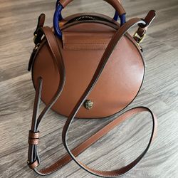 Kurt Geiger Crossbody Purse Brown Leather