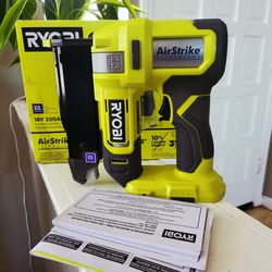 Ryobi brand new ONE+ 18V Cordless Airstrike 23-Gauge Pin Nailer (Tool Only)