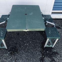 Fold Up Kids Camping Table