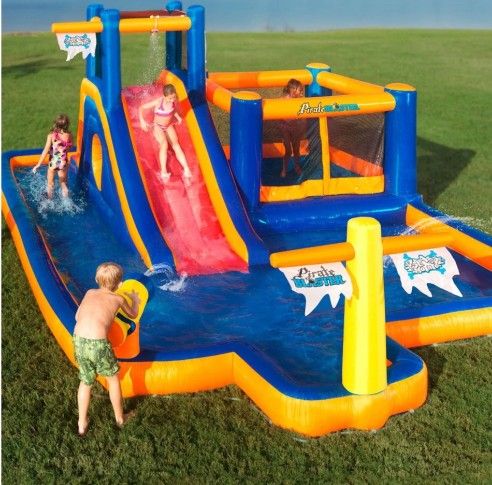Pirate Blaster 24x14 Inflatable Water Park