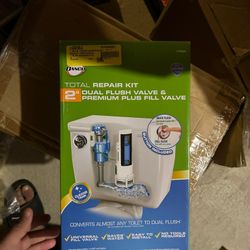 Danco HydroRight Toilet Repair Kit with Dual Flush Valve Push Button, 1.9 lbs., New, 1-Pack (HYR460) 