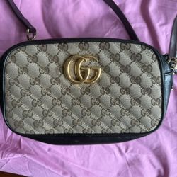 Gucci Gg Canvas Marmont Small