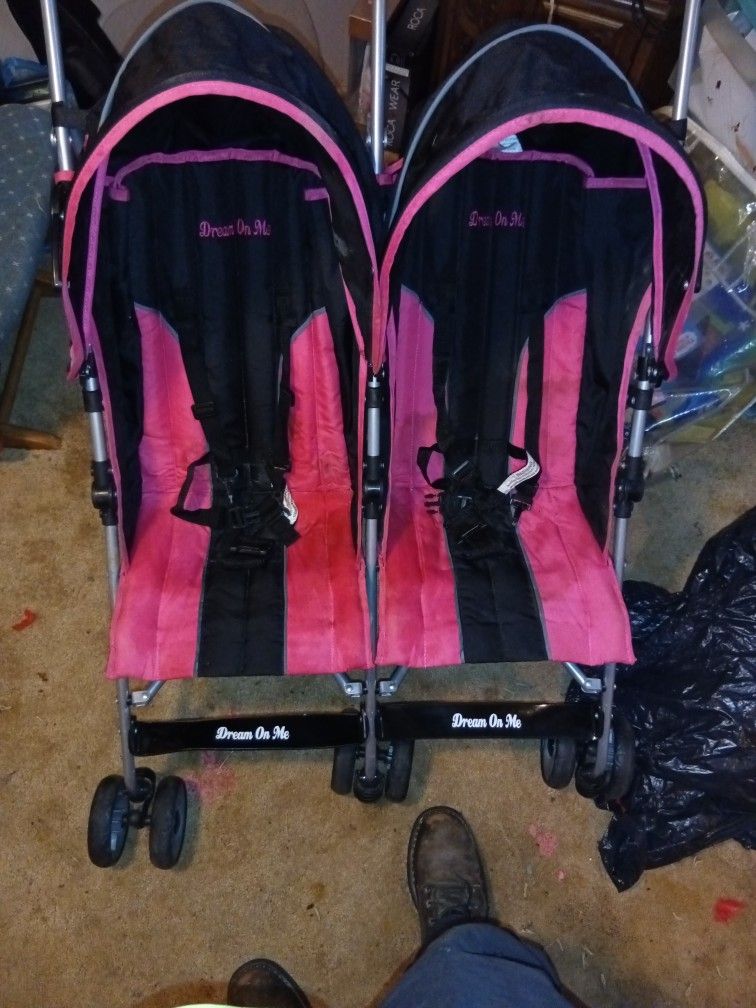 Double Umbrella Stroller
