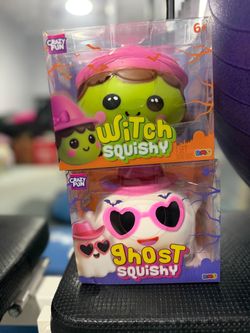 Squishy Ghost and Witch