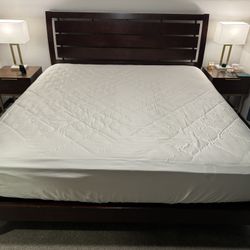 King Bed, Mattress and Box Spring