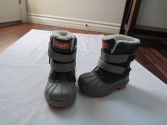 Cat & Jack, 7T Gray Snow Boots