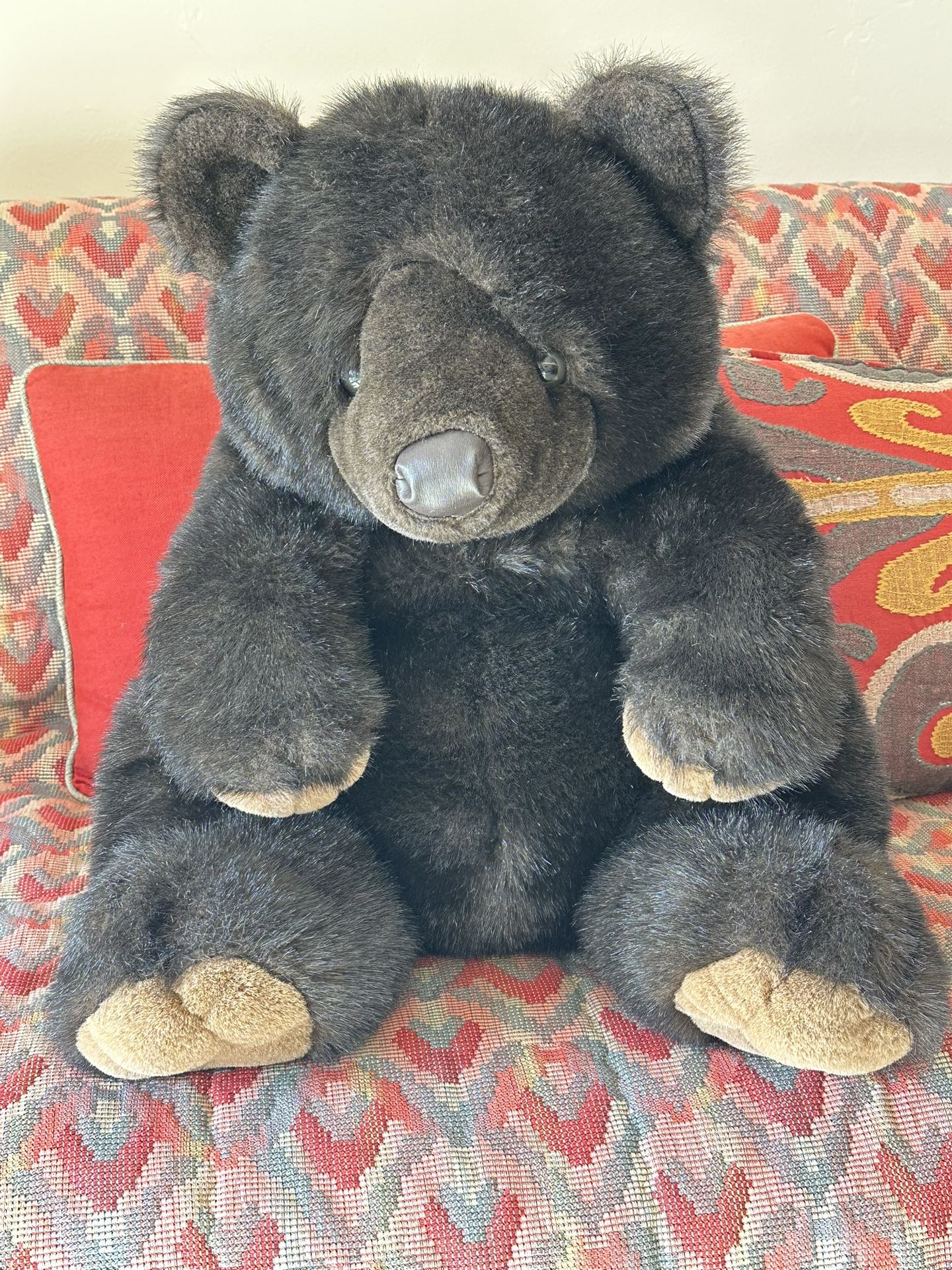 Sitting Black Bear 20”tall X 18”wide