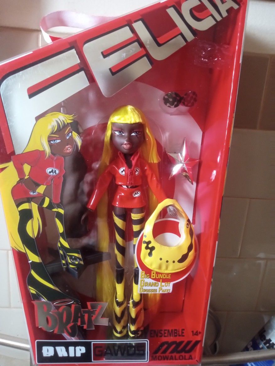 BRATZ X MOWALOLA GAWDS FELICIA EXCLUSIVE DESIGNER DOLL