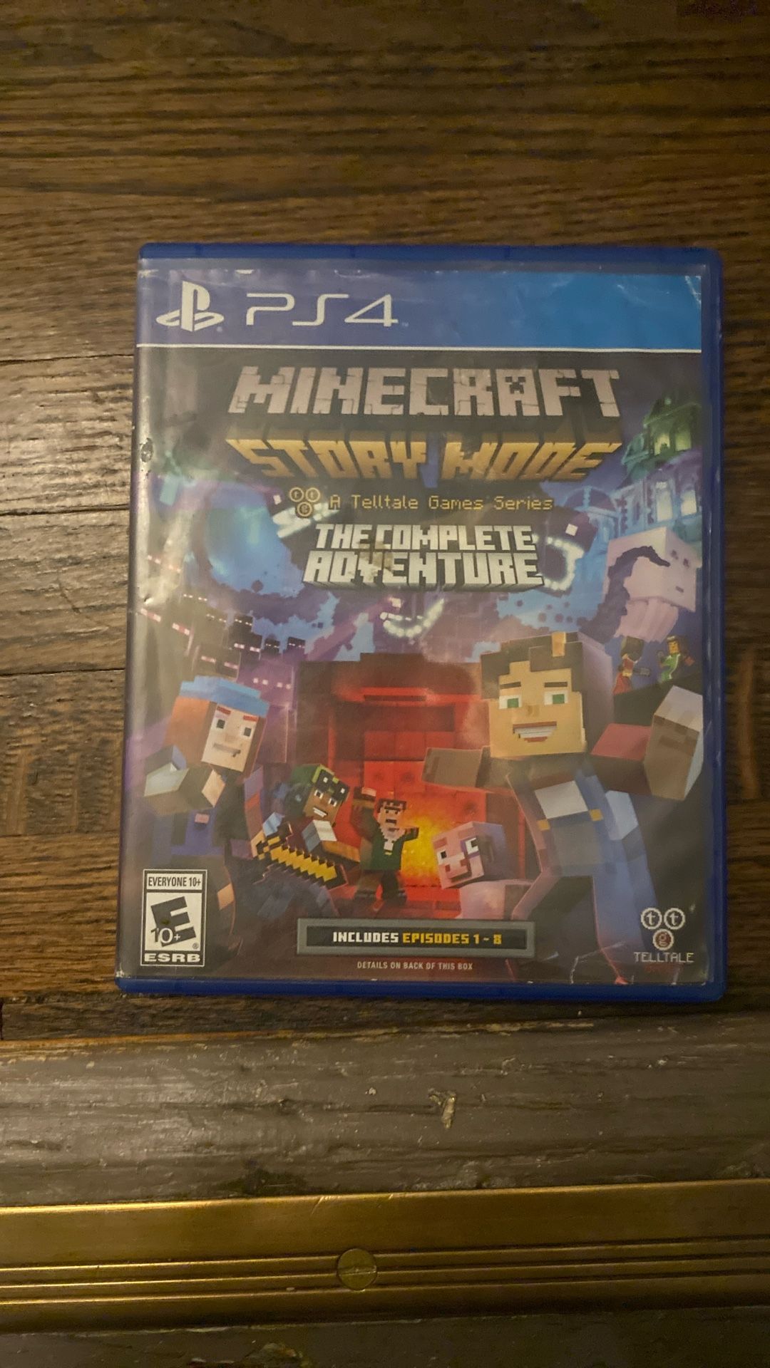 Minecraft Story Mode The Complete Adventure Episodes 1-8 PS4