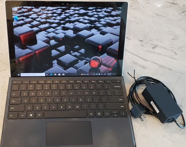 LAPTOP TABLET MICROSOFT SURFACE PRO i5 6th GEN 256GB HD WIN 10 PRO TOUCHSCREEN WORKS GREAT