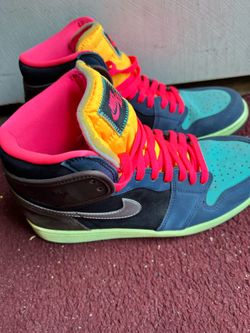 Nike Air Jordan Retro 1 High OG Tokyo Bio Hack 555088 201 Men’s Sz 10.5